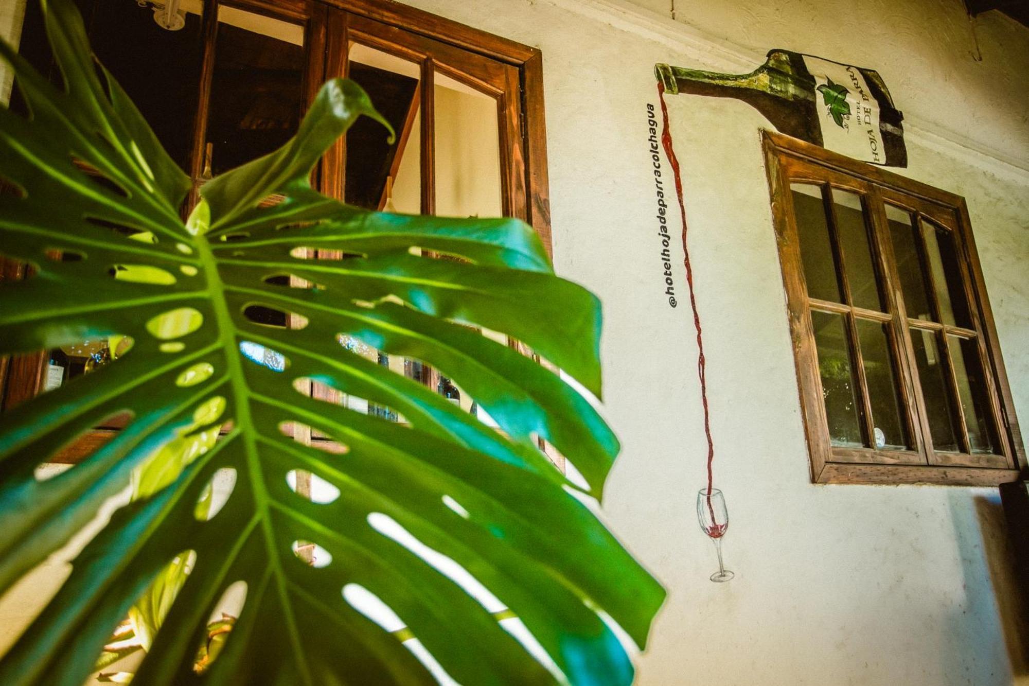 Hotel Hoja De Parra Santa Cruz Esterno foto